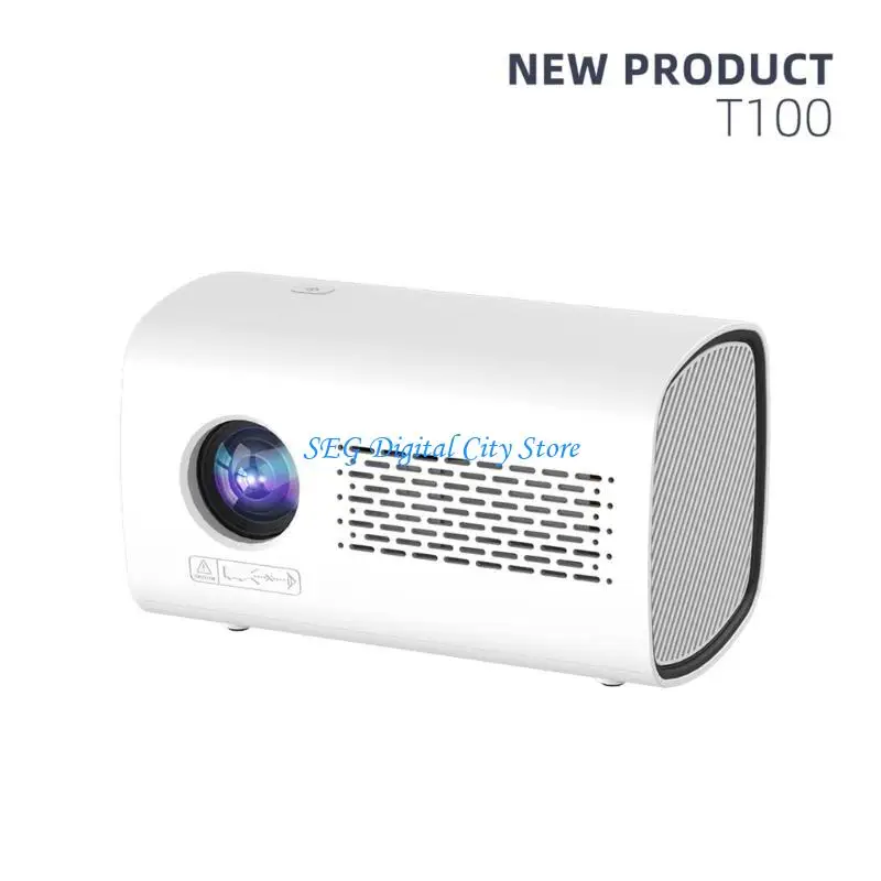 

U75B T100 Small Projector Clear Display WIFI6 2.4G+5G 1GB+16GB Bluetoothcompatible