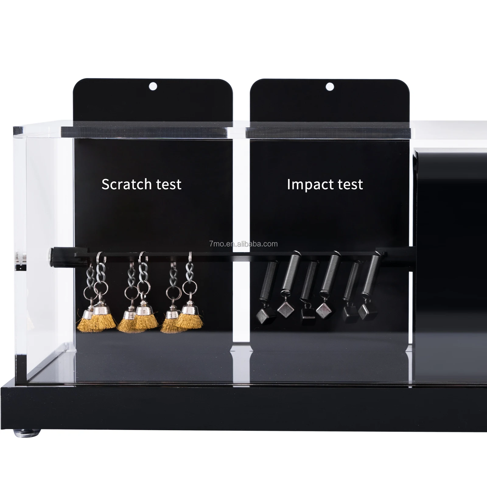 حار بيع الضابط أدوات التحكم في السرعة احباط بولي TPU شفافة طلاء السيارات طبقة رقيقة واقية آلة اختبار التأثير #4