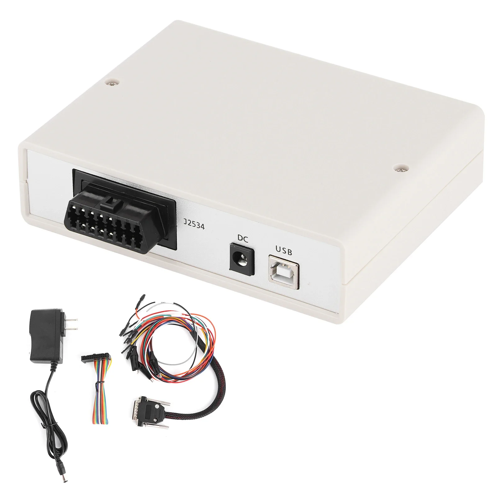 ECU Power Box FLASH with Full Adapters for JTAG Works ECU Openport US Plug 100‑240V