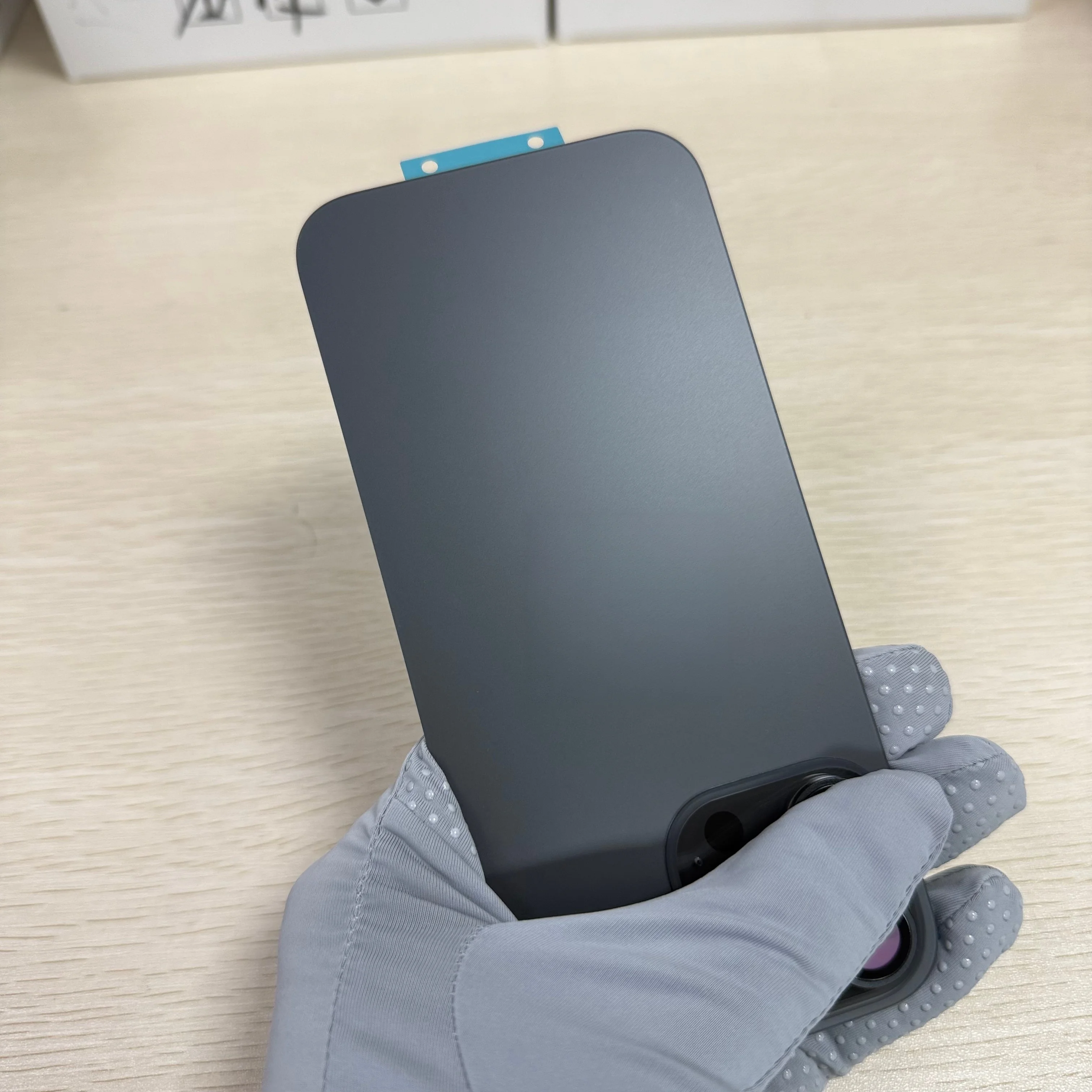 Rear Back Glass Replacement For iPhone 15 Pro 16 Pro Max Rear Cover With Camera Lens Bracket Built-in Magnets Repair Spare Parts image 3