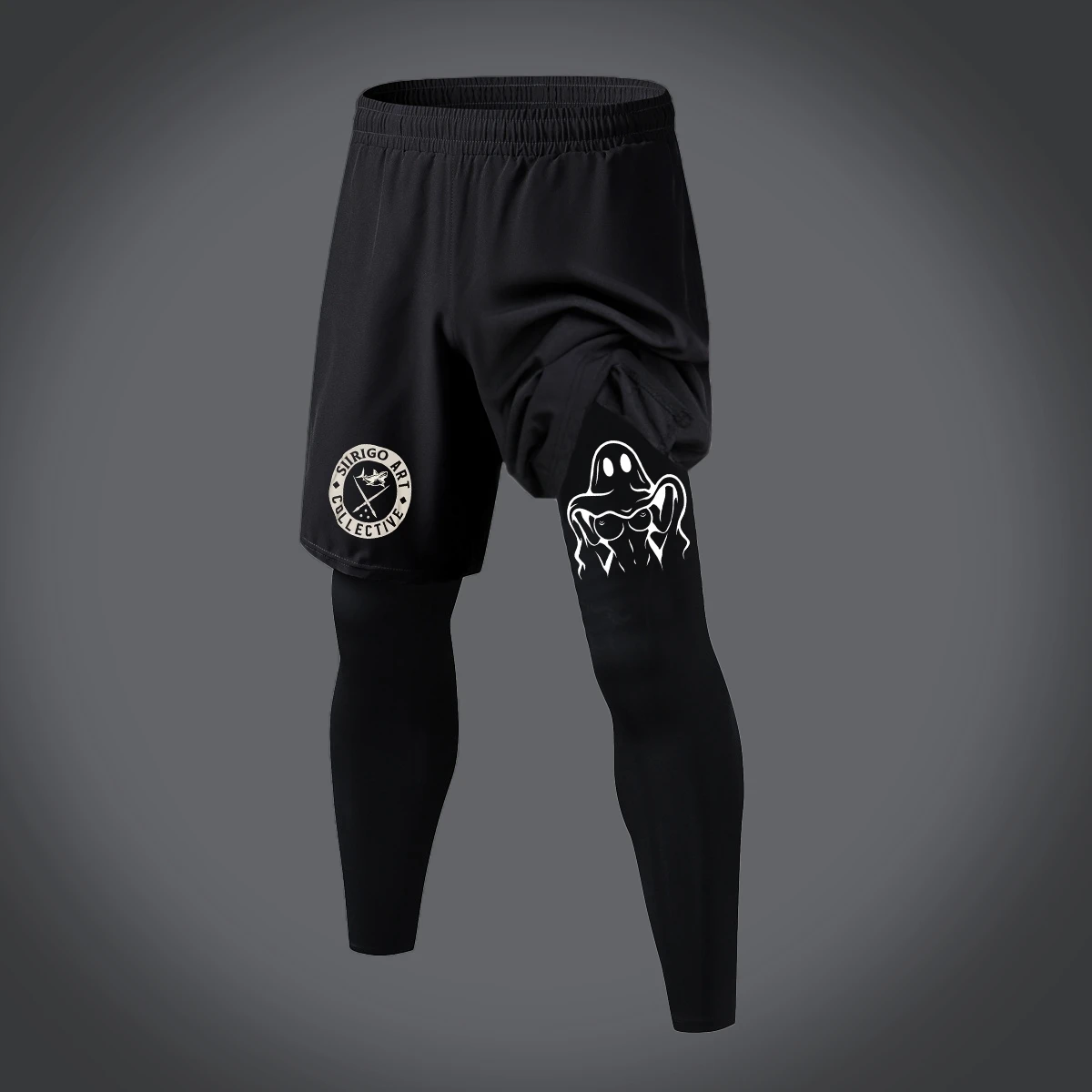 Heren Hardlopen 2 In 1 Dubbellaagse Joggingbroek Sportkleding Fitnessbroek Training Joggingbroek Herenkleding