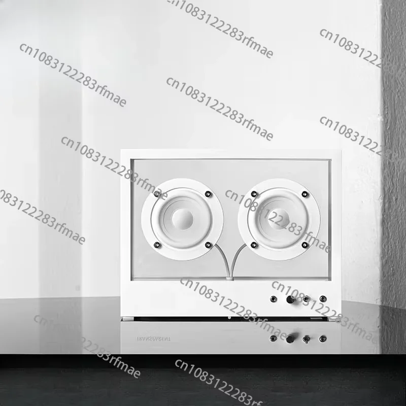 Subwoofer Speaker, Minimalist Light, Transparent Audio, Nordic Decorative Accessories, INS, Beautiful, Imported