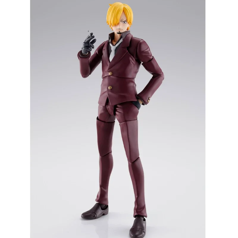 In Voorraad Originele SHF Bandai Een Stuk Luffy Zoro Nami Sanji Law Eustass Kid Action Figure Animatie Speelgoed Gift Model Collector