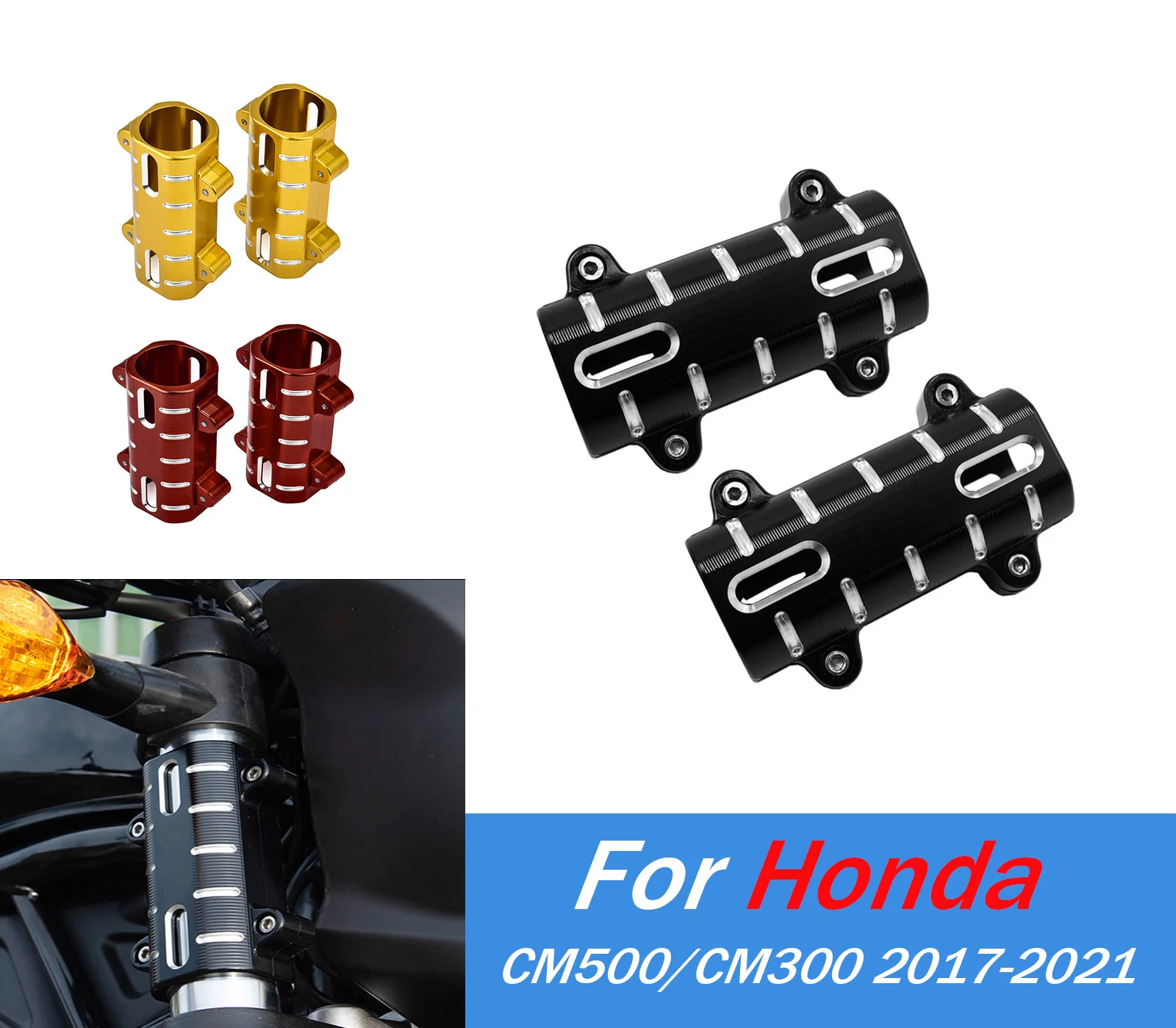 

For CM500/CM300 Motorcycle Front Fork Protection For Honda CMX 300 Rebel CMX 500 Rebel 2016 - 2024 Motorcycle accessories