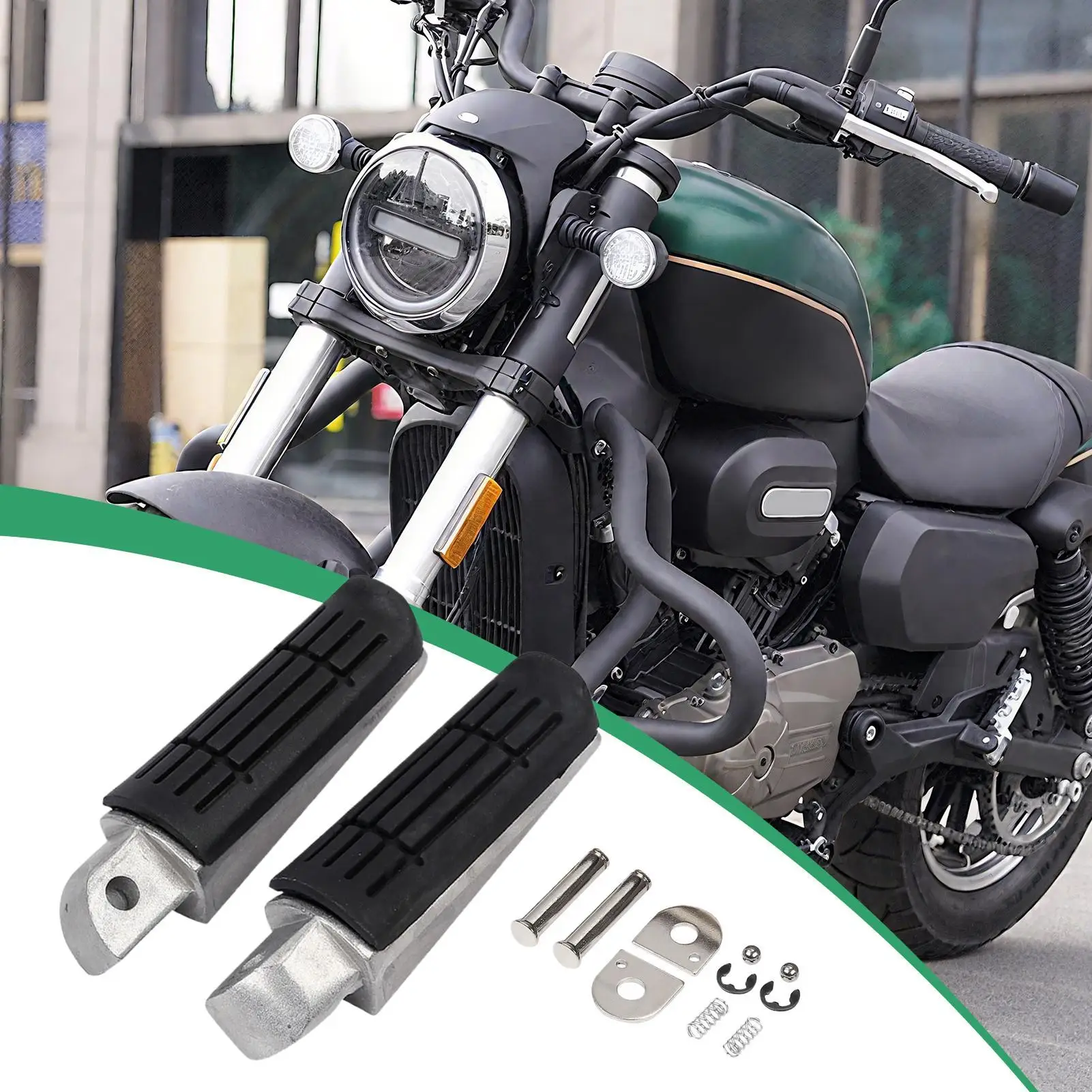 

For Yamaha FJR1300 ABS 2003-13 FZ6R 09-13 FZ1 Foot Pegs Footrests Motorcycle Modification Accessories Footrests For Riders