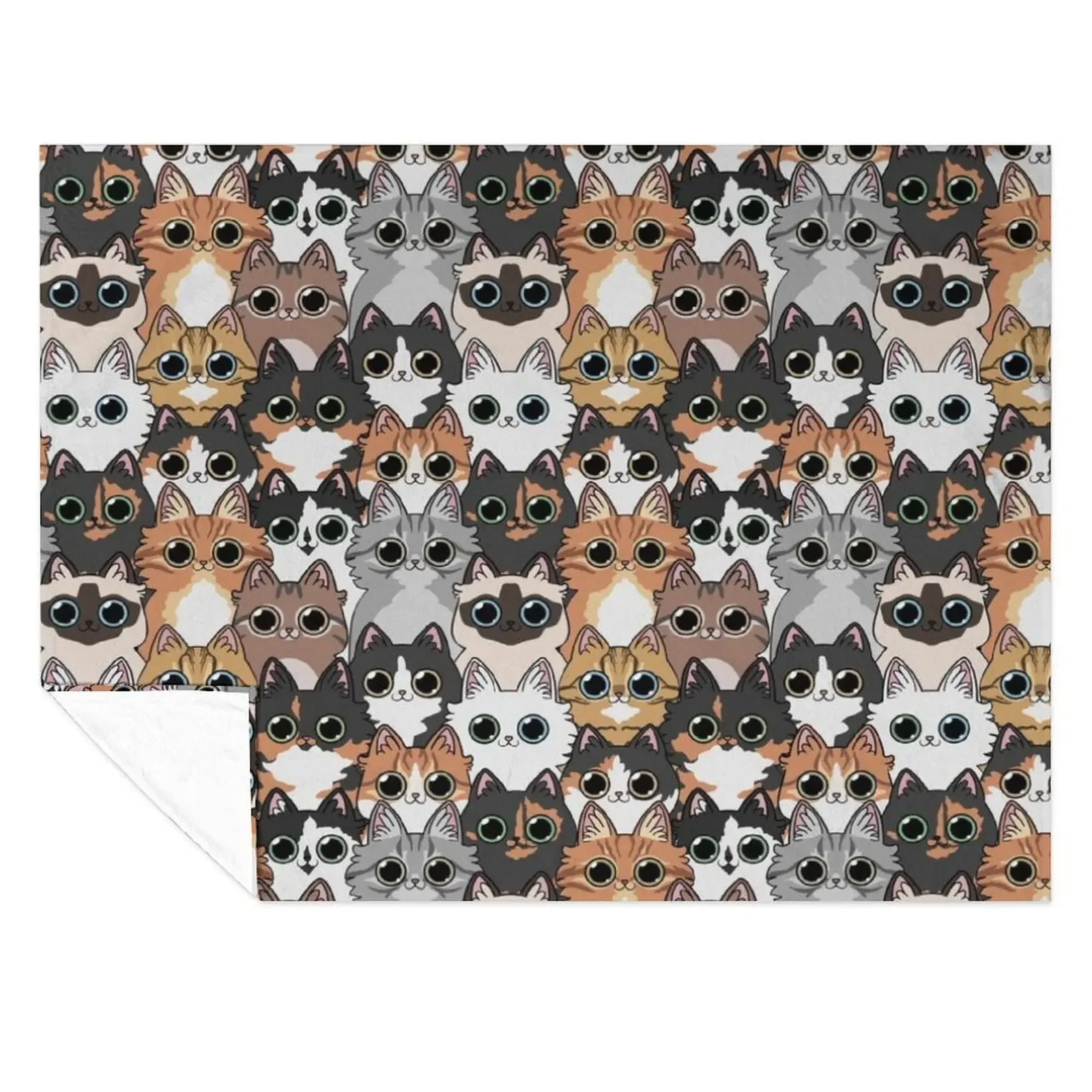 

Много кошек! Одеяло Летнее постельное белье забавный подарок Плюшевые одеяла для малышей