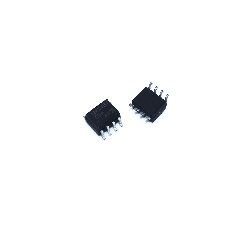 10pcs MAX487CSA MAX487 TXRX RS485/RS422 LOWPWR 8SOIC NEW MAX487ESA