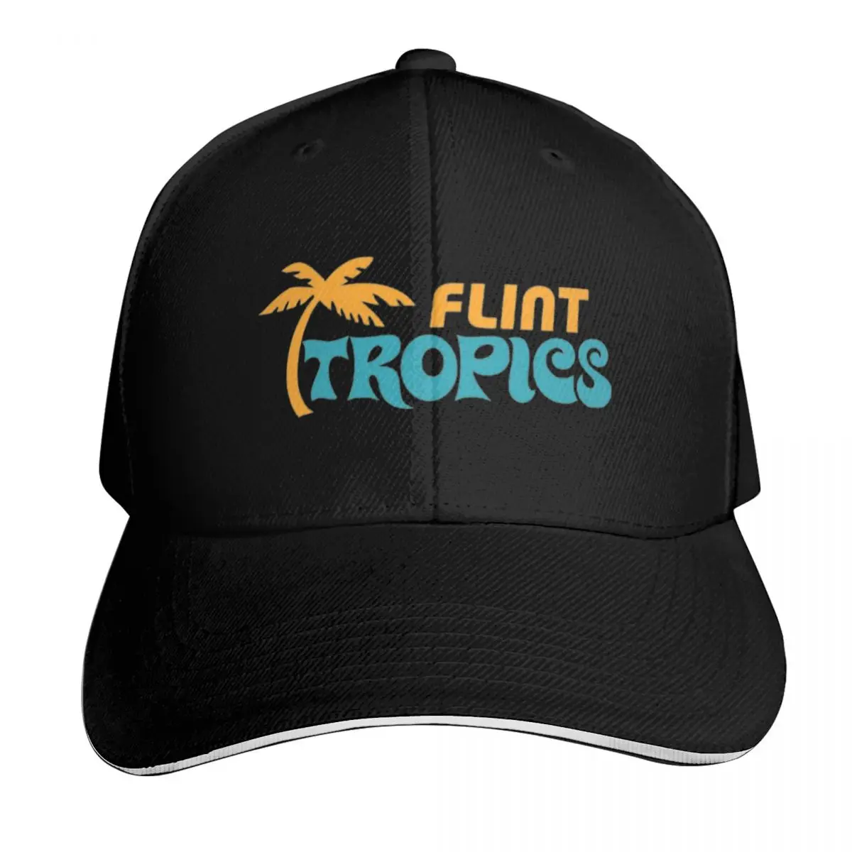 Flint Tropics Baseball Cap New In The Hat fun hats Big Size Hat Golf Hat Man Women's Golf Wear Men's