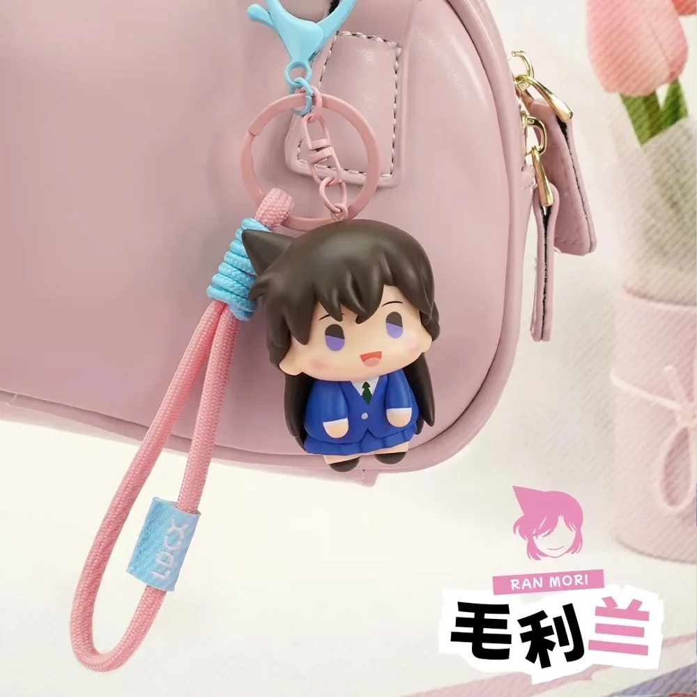 New Genuine Detective Conan Hanging Cute Detective Series Mystery Box Decoration Gift Toy Bag Charm Detective Conan Keyring Gift