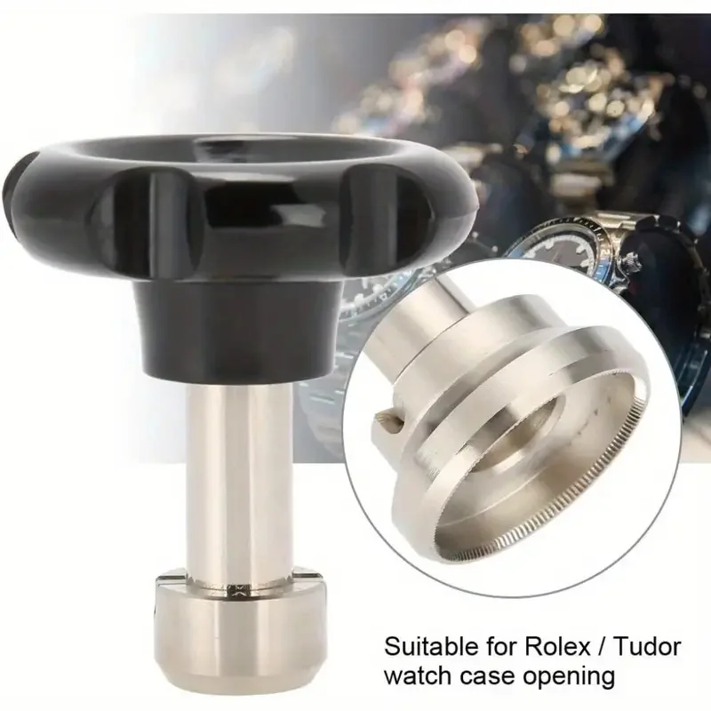 فتاحة علبة الساعة الخلفية مناسبة لصانع الساعات الاحترافي رولكس تيودور، أداة إغلاق مقاومة للماء، مجموعة أدوات إصلاح ساعة اليد