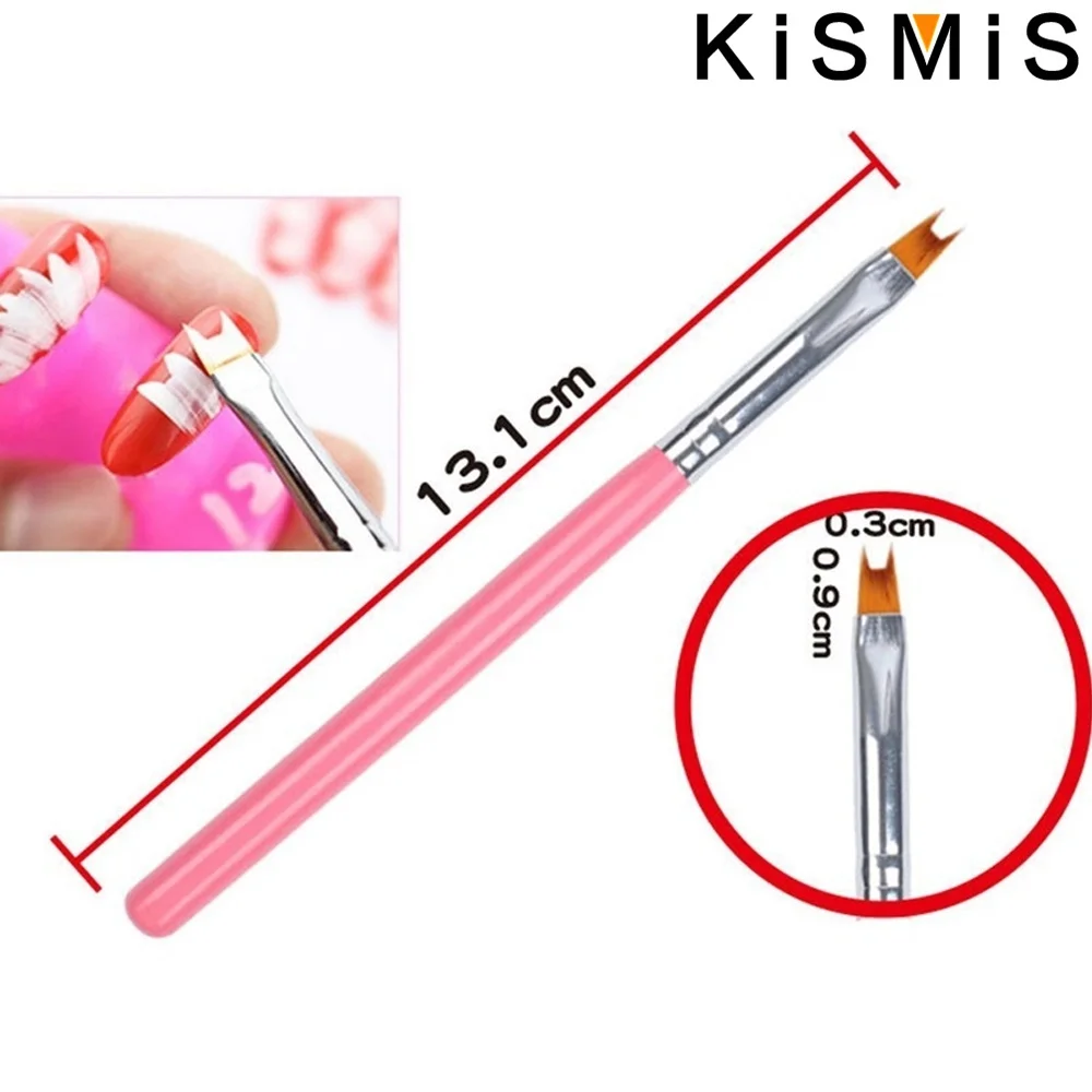 KISMIS 8 قطعة مسمار الفن بتلات اللوحة القلم اللوحة الرسم لتصميم مانيكير فرشاة هلام مسمار فرشاة فنية القلم Stonego مسمار أداة فنية #5