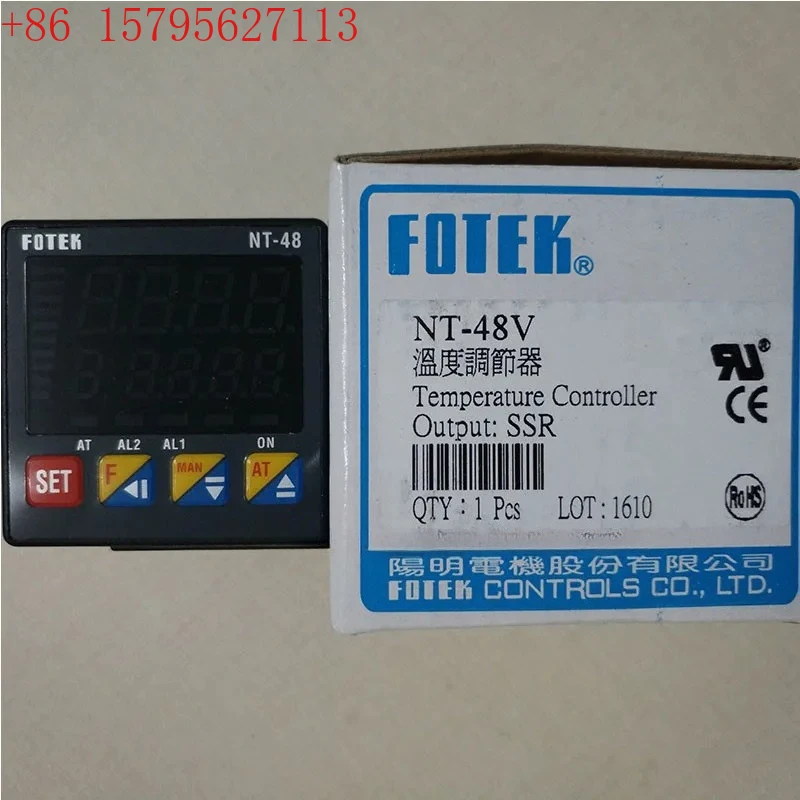 

NT-48R NT-48V NT-48L NT-48R-24V FOTEK PID+Fuzzy Intelligent Temperature Controller New & Original