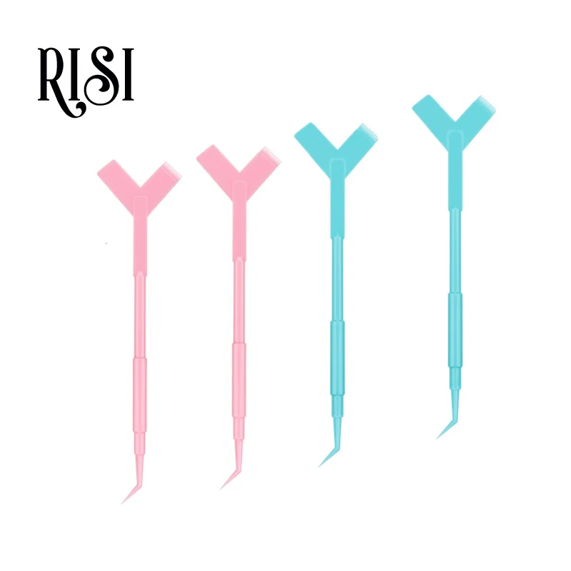 Free RISI 20pcs/Bag 3 In 1 Plastics Eyelash Lash Lift Kit Tool For Eyelash Extension Supplies Eyelash Perming Sticks