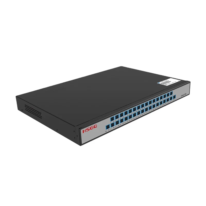

HSGQ-F32R Оптоволоконный модем-маршрутизатор Оборудование FTTH Оптический порт 32 PoF 1 Pon Out 1 Pon В оптическом маршрутизаторе