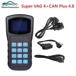 Best Quality Super for VAG K+CAN Plus 4.8 Diagnosis + Mileage Correction + Pin Code Reader Key Programmer Diagnostic Tool