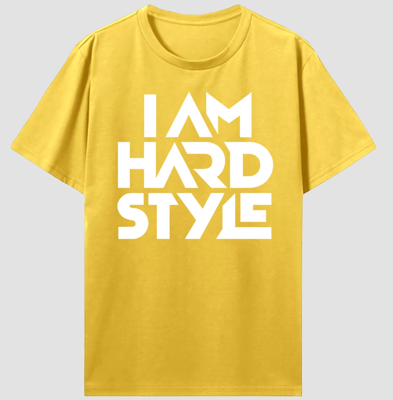 تي شيرت مضحك I Am Hardstyle Vintage Print للجنسين عالي الجودة مصنوع من القطن بنسبة 100%