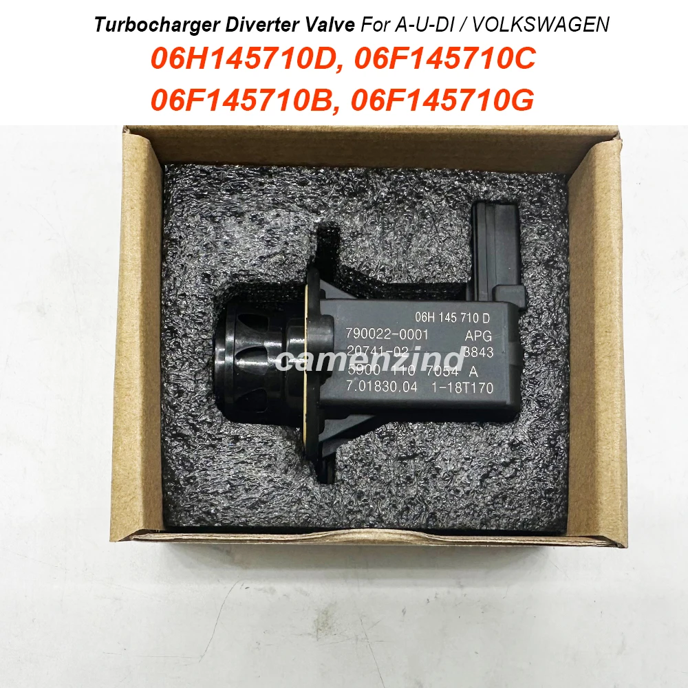 

06H145710D 06F145710C 06F145710B 06F145710G Turbocharger Diverter Valve For VOLKSWAGEN BEETLE CC EOS JETTA PASSAT TIGUAN