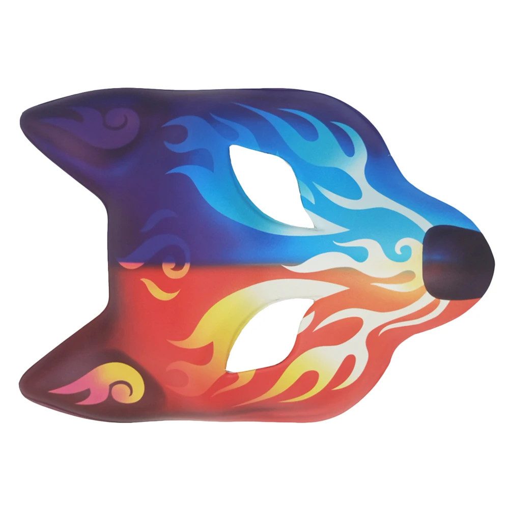 

Fox Mask Elegant Party Masquerade Breathing Halloween for Animals Masks Printed