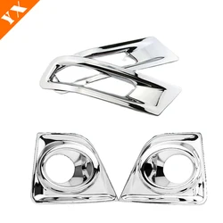Fit For Toyota Corolla Altis 2014 2015 2016 2017 Chrome Front&Back Fog Lamps Lamp Cover Trim Foglight Car Styling Protection