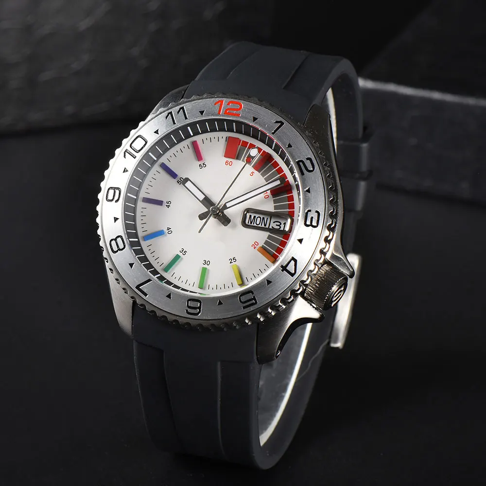 SKX007 NH36 dial NH35 dial 28.5mm Rainbow dial Watch dial uitable for NH36 movement watch accessories Watch repair tool