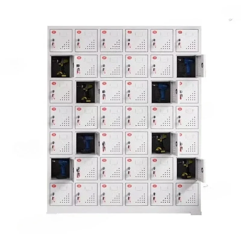 

Power tool charging cabinet Storage tool cabinet Item safe deposit box Workshop construction site Power tool charging cabinet