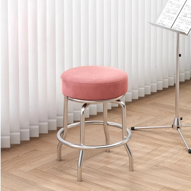 

Rotating Bar Stool Musician's Performance Guitar Seat Classroom High Stools with Backrest Professional Swivel Chair for Playing