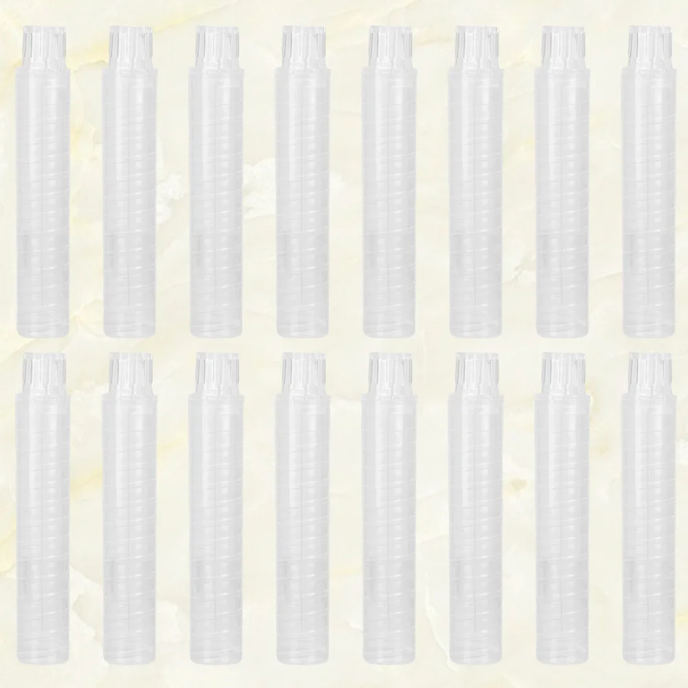 

20Pcs Plastic Chalk Holder Transparent Eco-Friendly Chalk Clip Cover for Use Clean Hands Protection