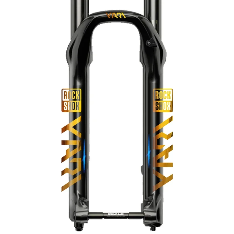 Rockshox YARI الجبهة شوكة ملصق دراجة جبلية الطريق الدراجة الجبهة شوكة الشارات الدراجات مقاوم للماء دورة الزخرفية الملحقات