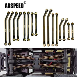 AXSPEED Brass High Clearance Link Rod Set for Axial SCX24 Deadbolt JEEP Gladiator Wrangler Bronco Chevrolet 1/24 RC Crawler Car