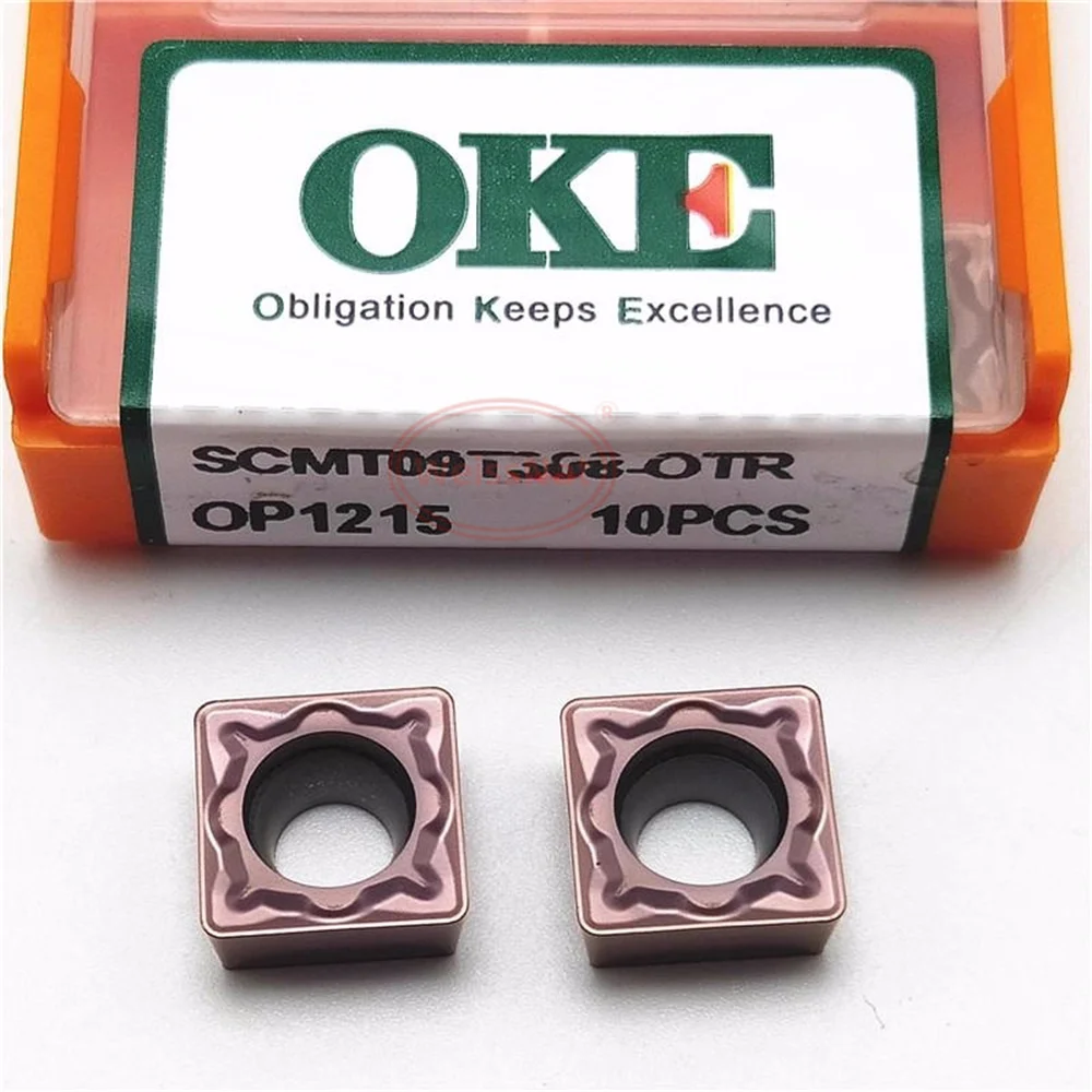 

OKE SCMT09T304 SCMT09T308 SCMT120404 SCMT120408 SCMT120412-OTM OTR OTF OP1315 OP1215 OC2325S OC2125 Carbide Insert SCMT Inserts