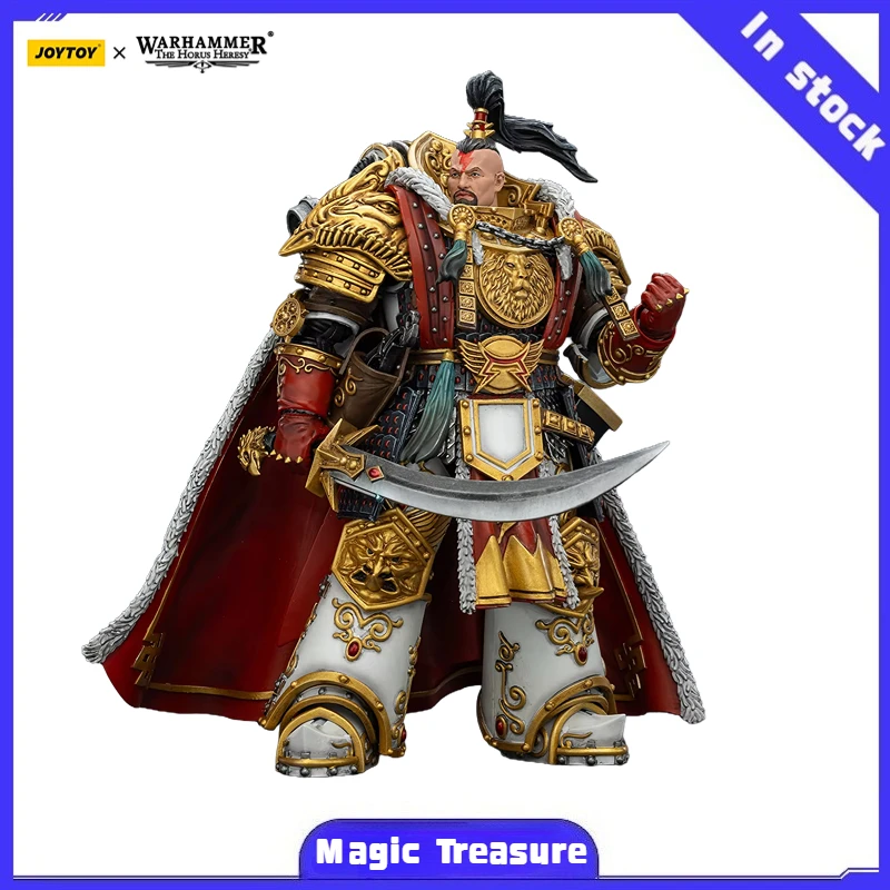 

【MT】24-Hour Shipping JOYTOY Warhammer40K The Horus Heresy White Scars Jaghatai Khan Primarch of The Vth Legion 1/18 Action