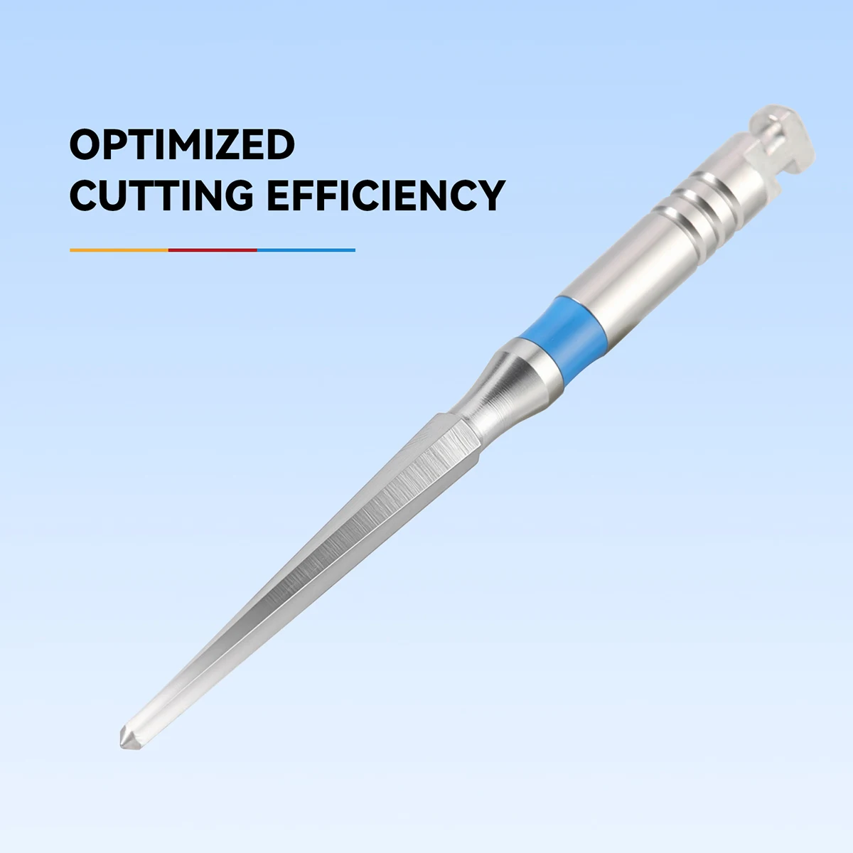 4개/박스 AZDENT 치과용 파이버 포스트 드릴 스테인리스 스틸 근관 리머 32MM1-4 #   치과 기구