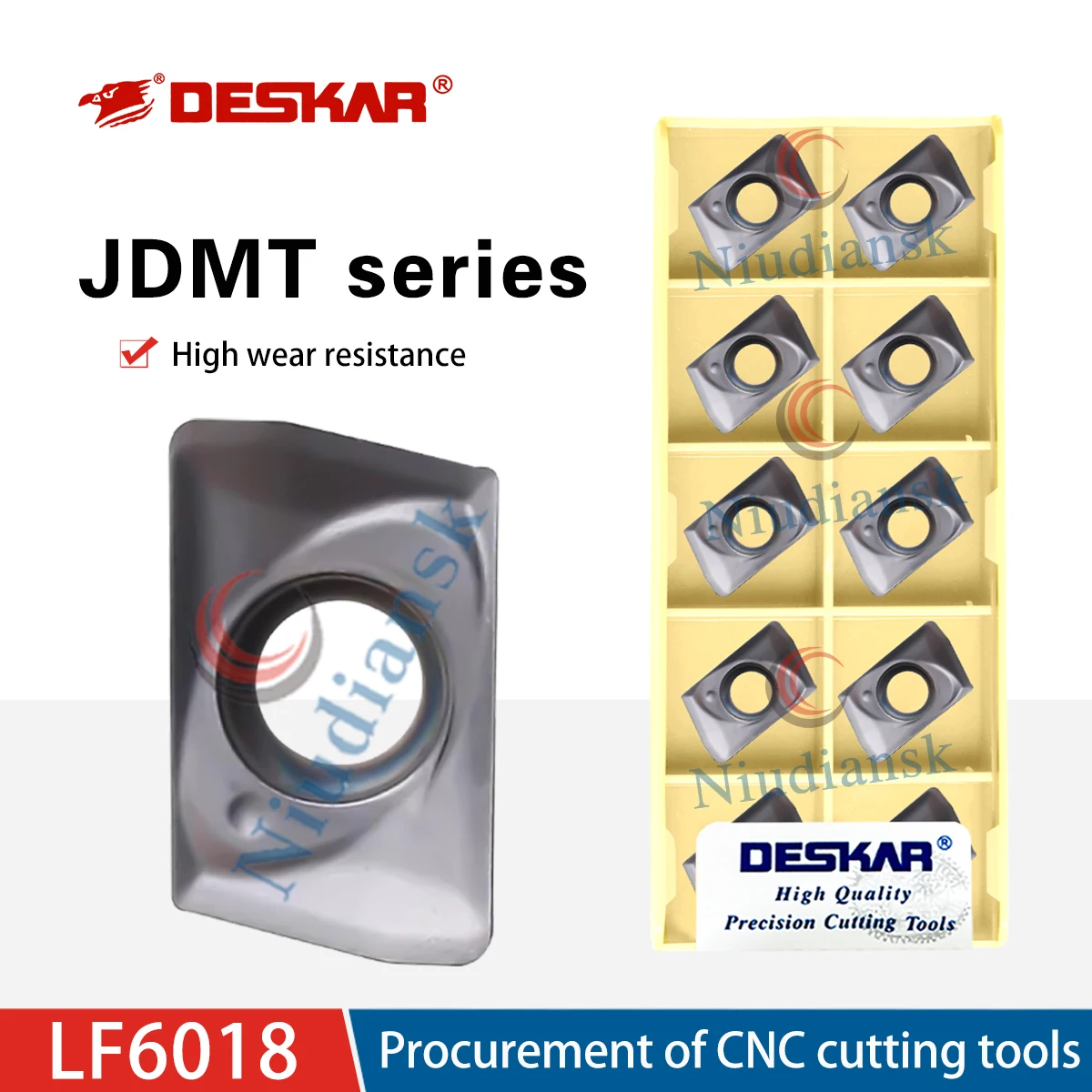 

JDMT070204R JDMT070208R LF6018 Фрезы для токарных станков с ЧПУ, малогабаритные фрезы для обработки нержавеющей стали