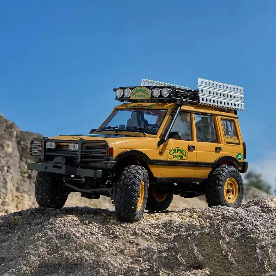 FMS جديد 1/24 Fcx24m سلسلة لاند روفر المهنية RC على الطرق الوعرة 90/110 مركبة أربع عجلات نموذج لعبة كهربائية تسلق السيارة