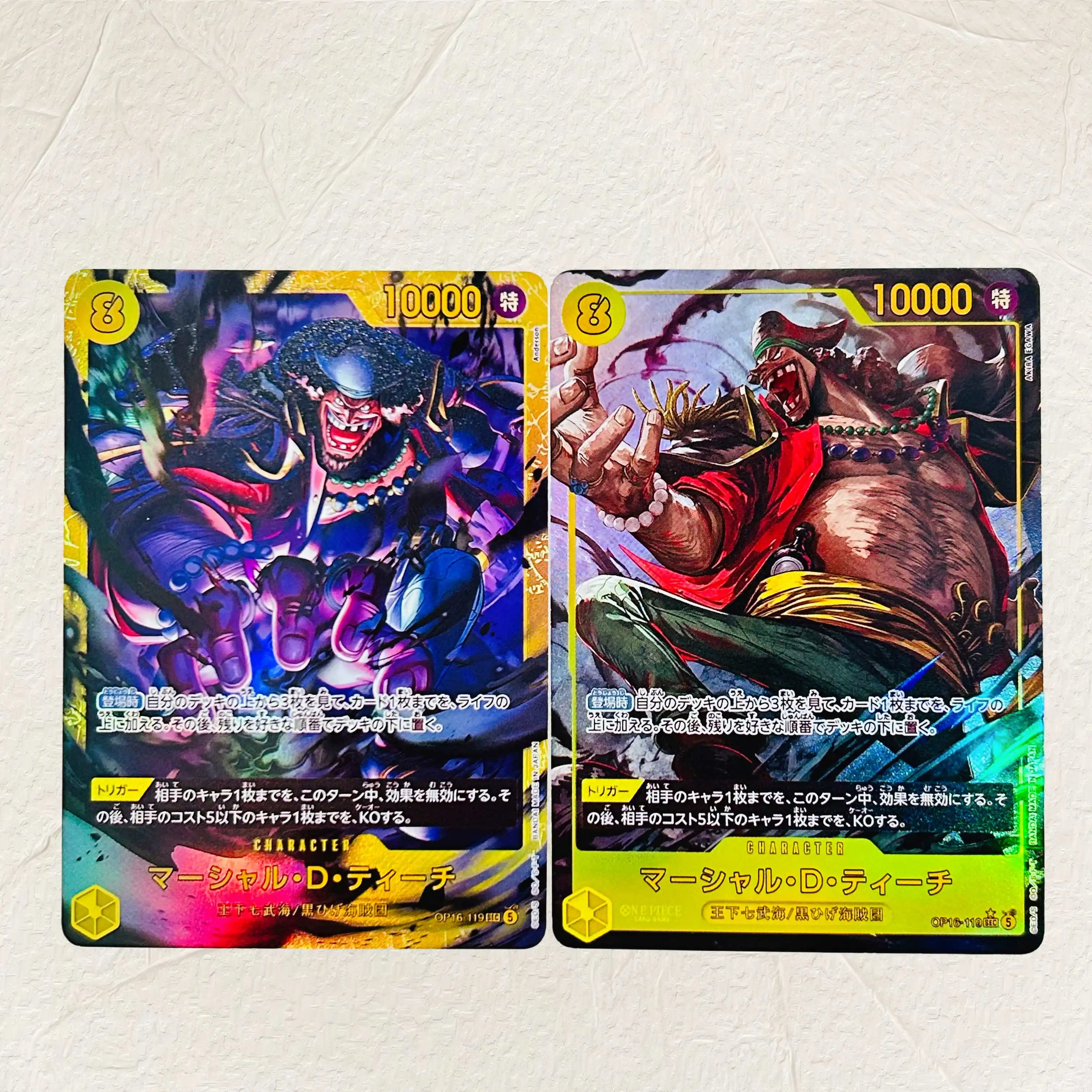 One Piece Hancock Yamato Ace Buggy Luffy 5Pcs DIY Foil Texture Cards JP Version Premium Anime TCG Collection Cards