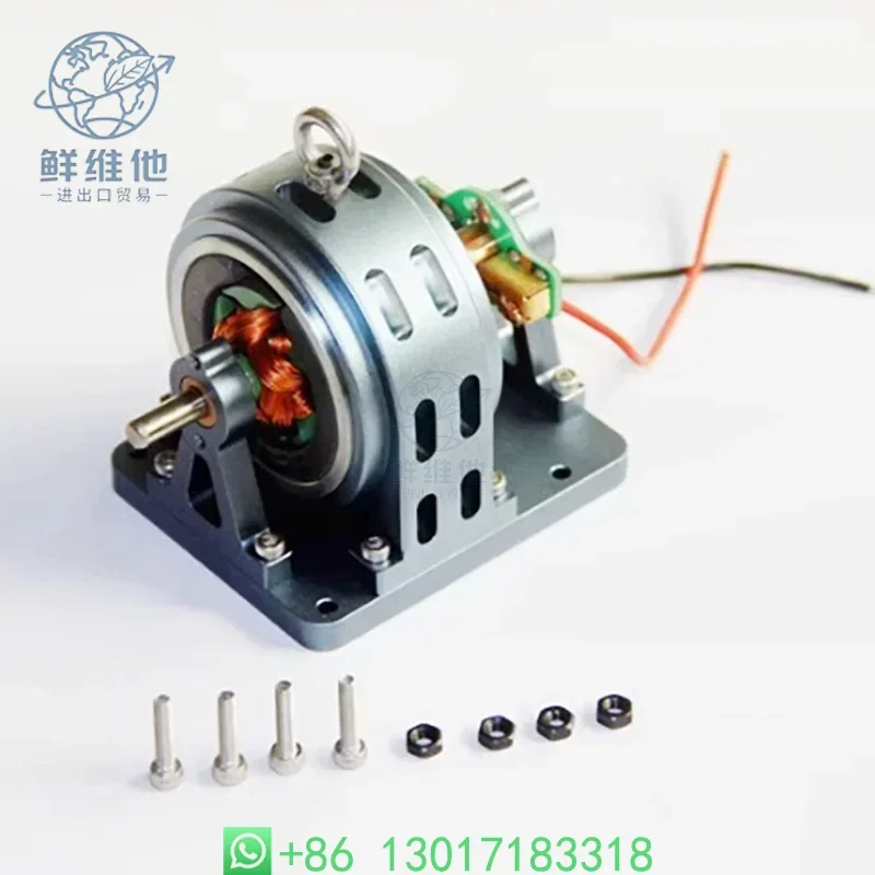 

DIY Generator Motor Pure Copper Movement Metal Casing With Screws High Power Generator Accessories Teaching Model Gift