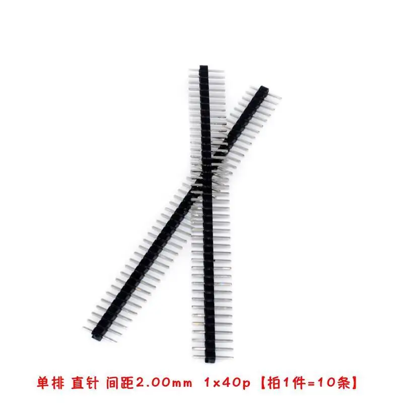 5~10 Stück Einreihiger 2,00-mm-Stiftleistenstecker, weiblich, 2,0-mm-Abstand, doppelt 1*40P, gerader/gebogener Stecker – Detail 4