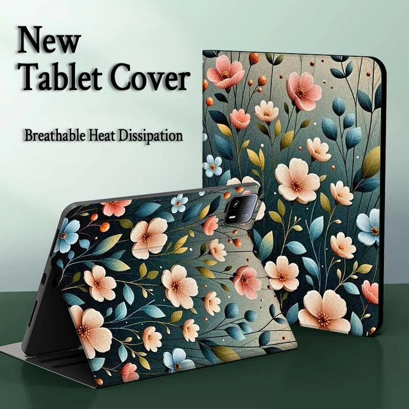 

Art Flower Beautiful For Xiaomi Redmi Pad 2 7 8 6 6S 5 4 SE Pro 8.8 11 8.7 11.2 12.4 Ultra Plus Max Tablet Case