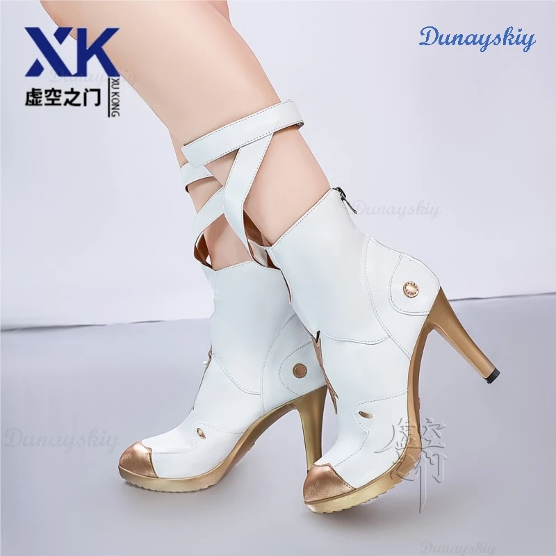 ‌ NIKKE آلهة النصر الحاج دوروثي تأثيري أحذية مخصصة عالية الكعب بالإضافة إلى الأحذية أزياء حفلات الهالوين اكسسوارات ‌ ‌ ‌ ‌ ‌