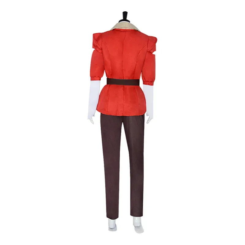 Sky06 Anime She-Ra Cosplay las princesas del poder Adora uniforme rojo abrigo rojo pantalón para cejas cinturón Halloween carnaval traje Costu66liU &