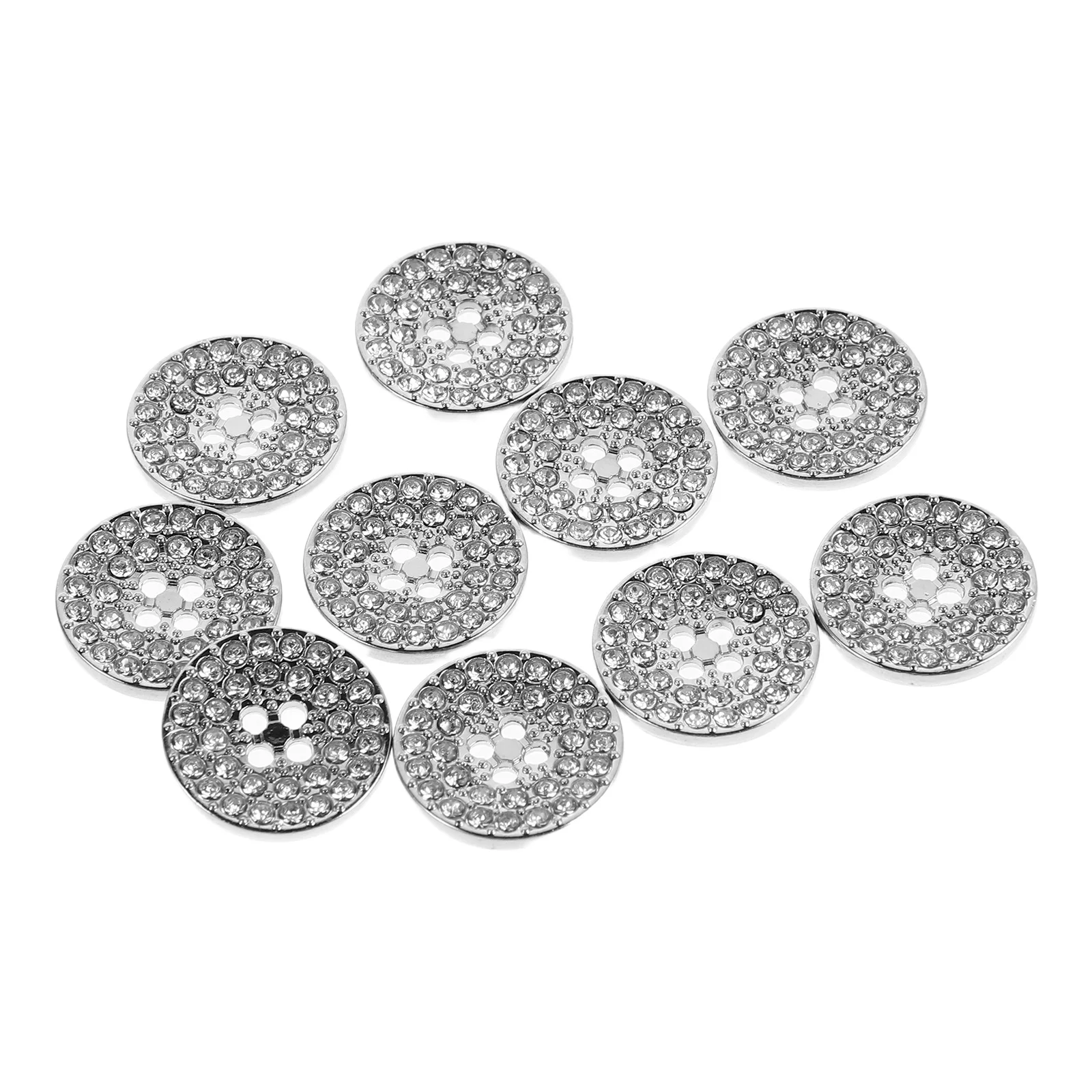 

10Pcs Fancy Buttons for Women Clothing Rhinestone Decorative Button for Suits Coats Shirts Jackets Fashion Embellishment Sewing