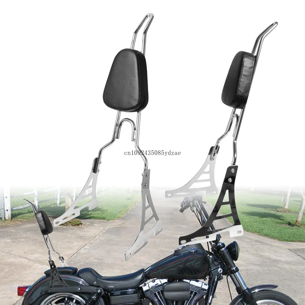 Motorradzubehör Harley 883 XL 1200 Rückenlehne mit spitzer Schleife