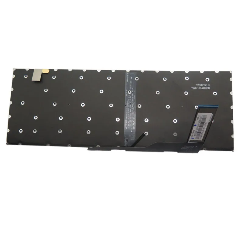 Laptop Backlit Keyboard For MSI V194222MK2 FR S1N-2EFR602-SA0 S1N2EFR602SA0 French FR Grey No Frame New