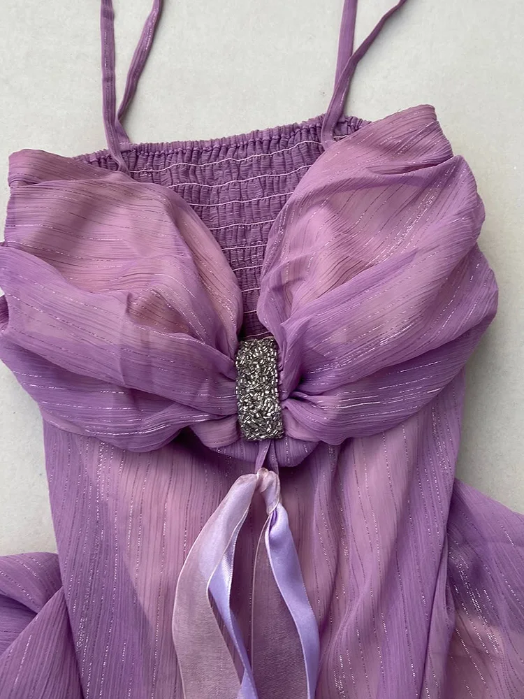 Top de Tirantes Mo Estilo Retro Y2K para Mujer, Verano 2025, Nuevo, Moderno, Súper Bonito, Estilo Casual, Ajustado, de Al...