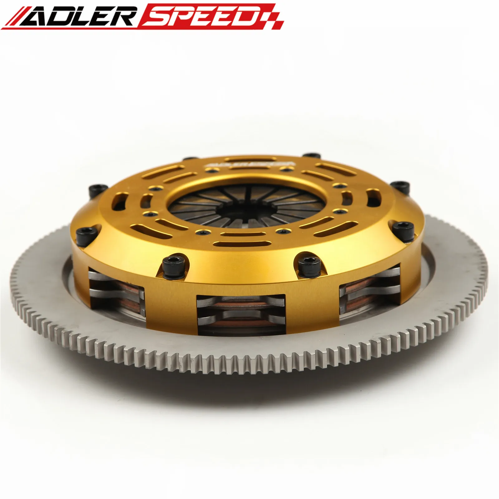 ADLERSPEED RACE TWIN DISC CLUTCH KIT & FLYWHEEL For Audi TT Quattro .VW Beetle Turbo S.Golf GTI; 20th Anniv. 337.Jetta GLI 1.8L