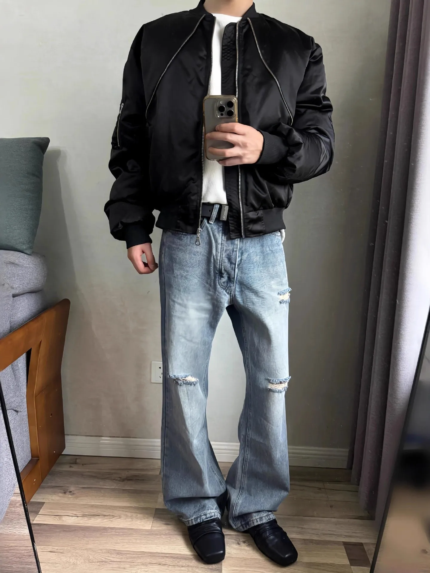 

Свободный крой Thiened, мужское хлопковое куртка, красное бархатное бейсбольное пальто, теплая верхняя одежда, молодежное зимнее пальто с застежкой-молнией