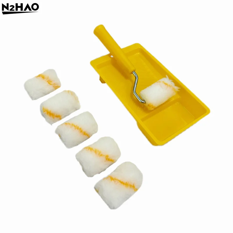 1set Professional Latex Paint Edger Brushes Multifunctional Wall Ceiling Corner Painting Brush Color Separator Trimmer Tools