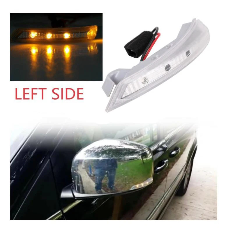 Left Side Mirror Turn Signal Led Light for Dodge DODGE GRAND CARAVAN Chrysler TOWN COUNTRY 2010-2016, 68052079AC