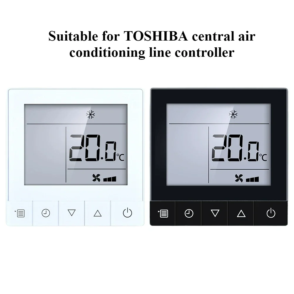 RBC-ASCU11-C Suitable for TOSHIBA central air conditioning line controller control panel 86 type LCD screen