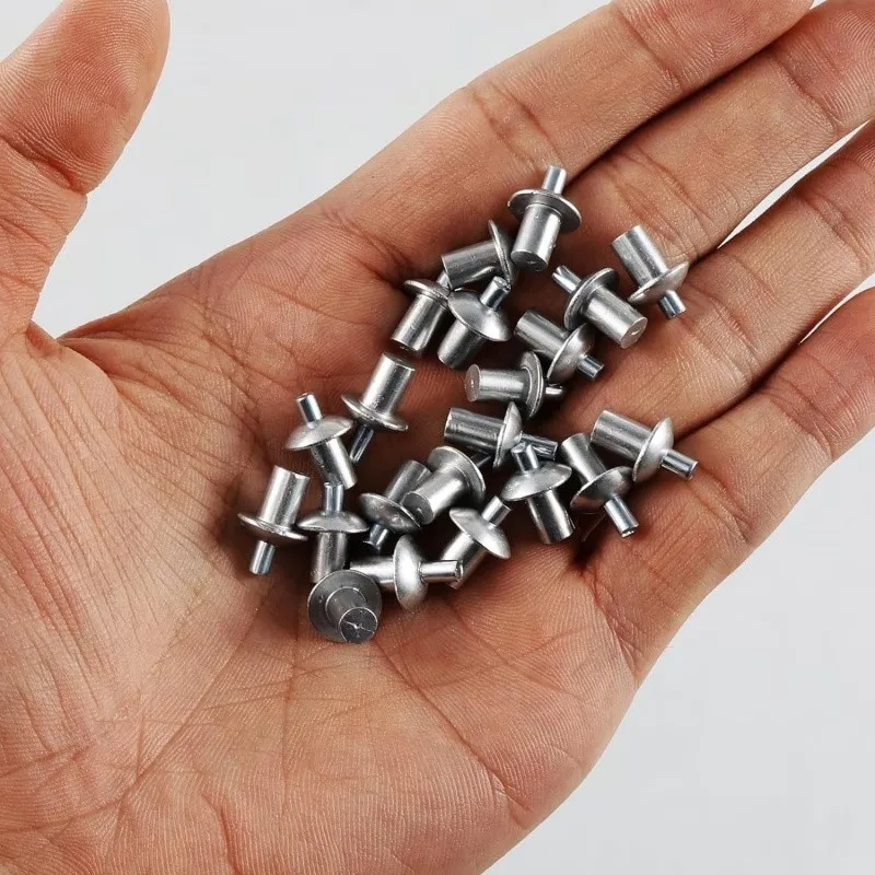 87 pcs 5*7mm Metal Drive Fasteners, Rust Resistant Metal, suitable for Sheet Metal Joining, No Special Tools Required